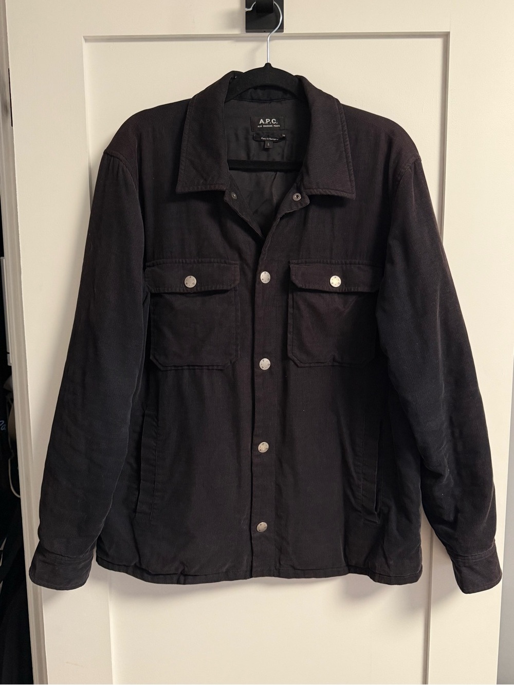 A.P.C. Gradient Snap-Front Shirt Jacket